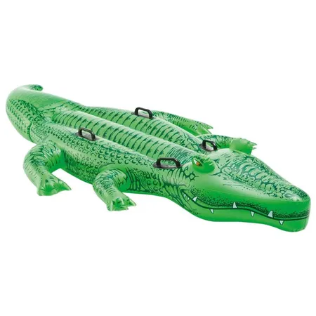 Intex Reittier Krokodil mit 4 Haltegriffen