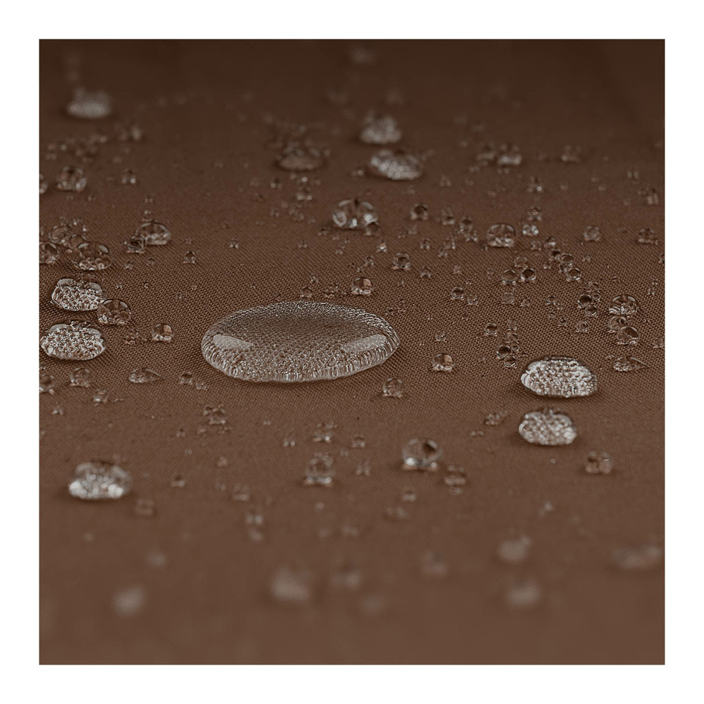 Parasol déporté rectangulaire 250 x 250 cm inclinable marron