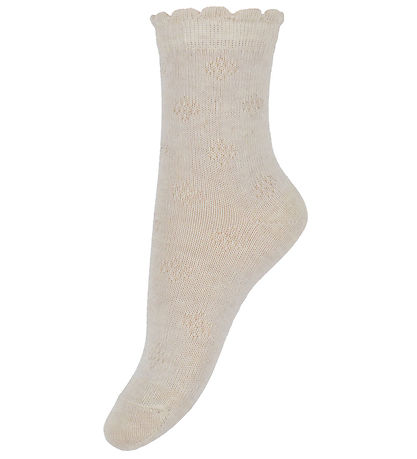 Minymo Socken - 5er-Pack - Shell m. Lochmuster