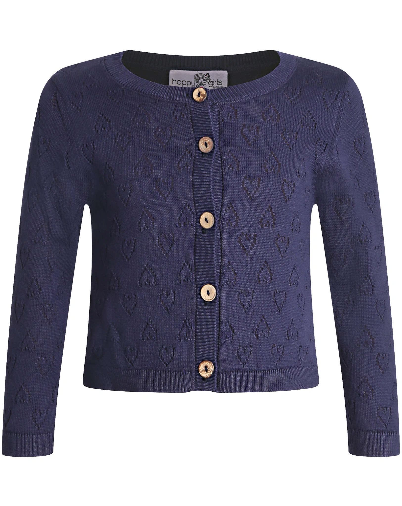 Cardigan LITTLE HEARTS in navy