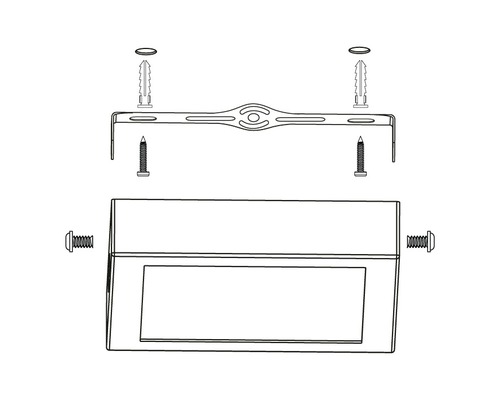 LED buitenplafondlamp 22W 2600 lm 2700-6500K 30x30 cm Argolis Crosslink wit