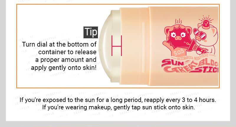 Elizavecca - Milky Piggy Sun Great Block Stick