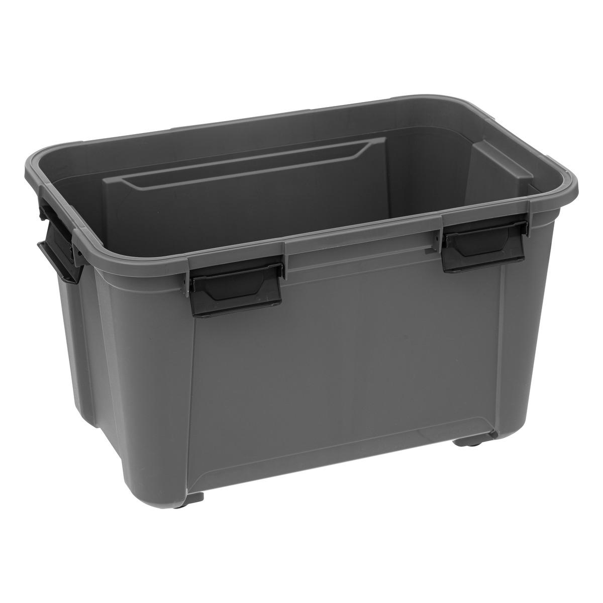 BOITE PLASTIQUE NOIR BUNKER PLUS 55L