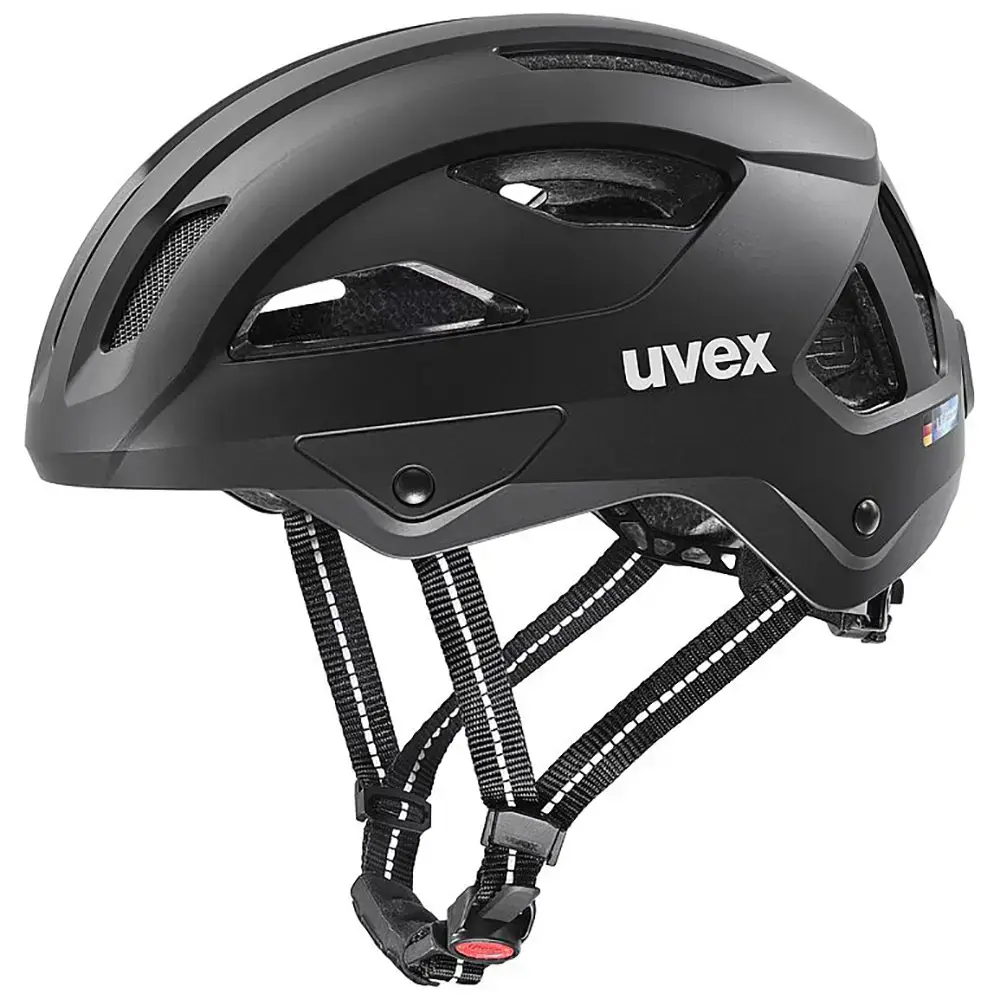 Uvex City Stride Fietshelm Mat Zwart