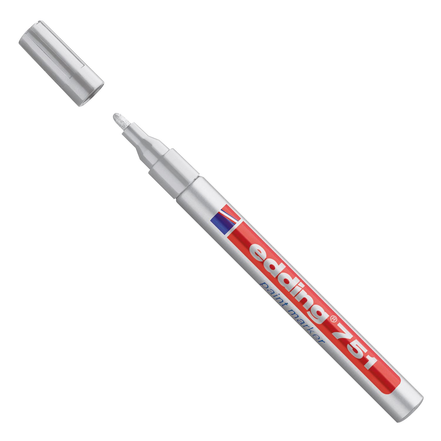 edding Lackstift  - silber
