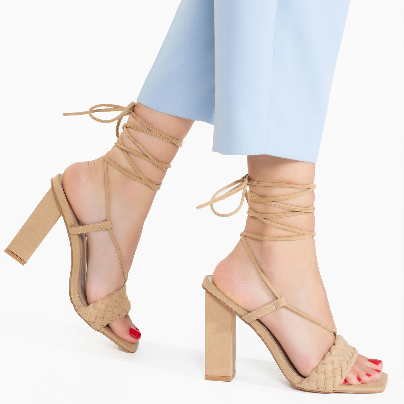 Celena Slingbacks Chahra marron - Talon 10.5 cm