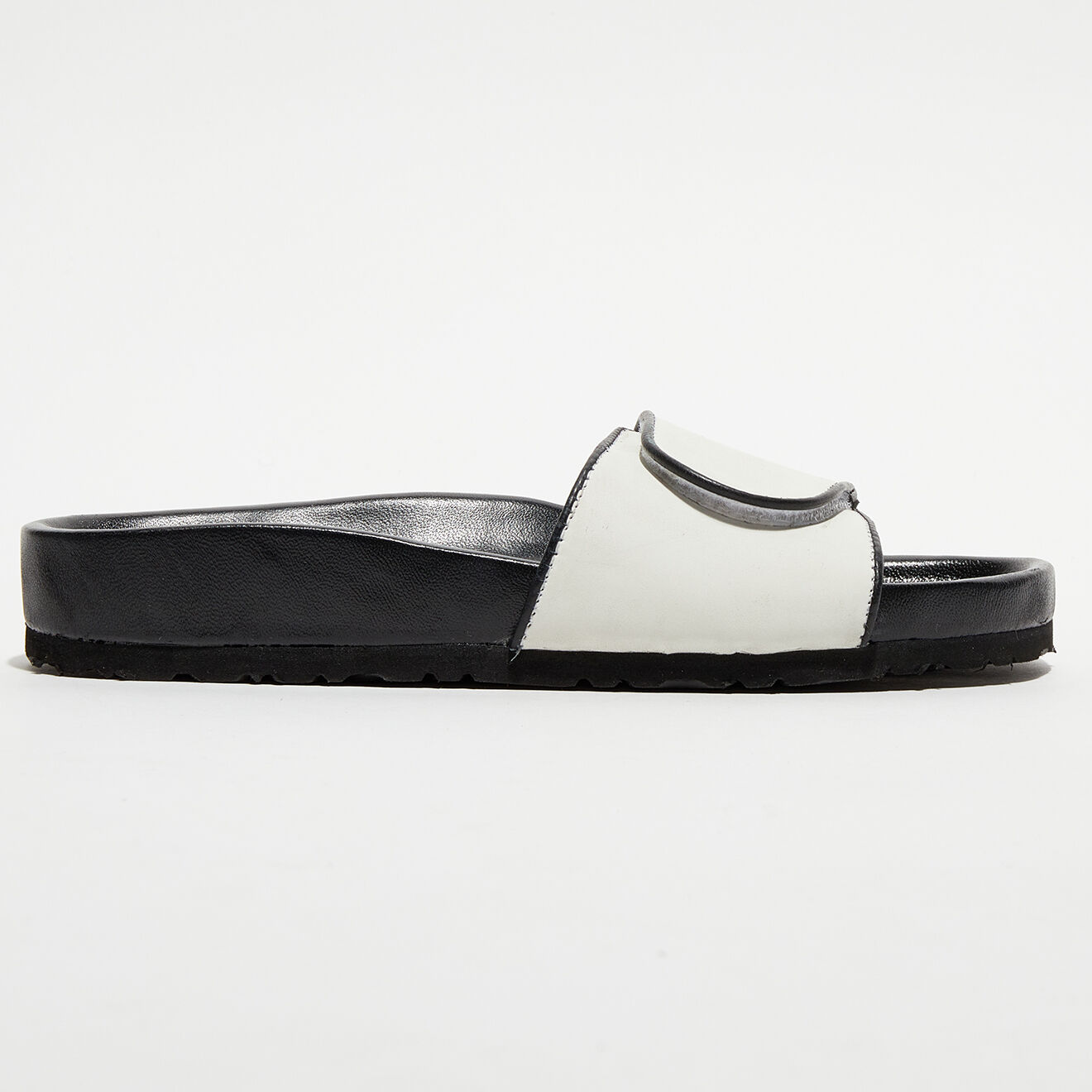 Jonak Mules en Cuir Weldone blanches