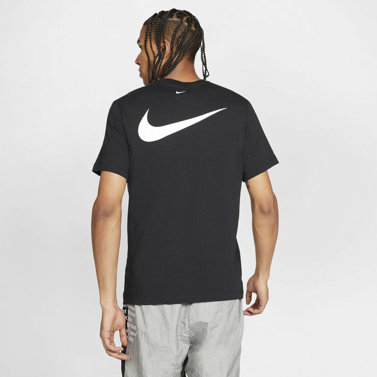 Nike Sportswear Swoosh T Shirt Sort
