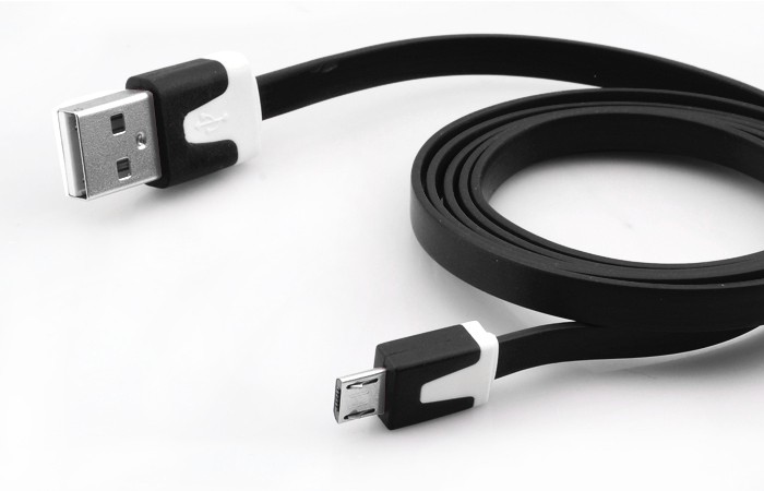 Ladekabel für Samsung / BlackBerry / HTC schwarz