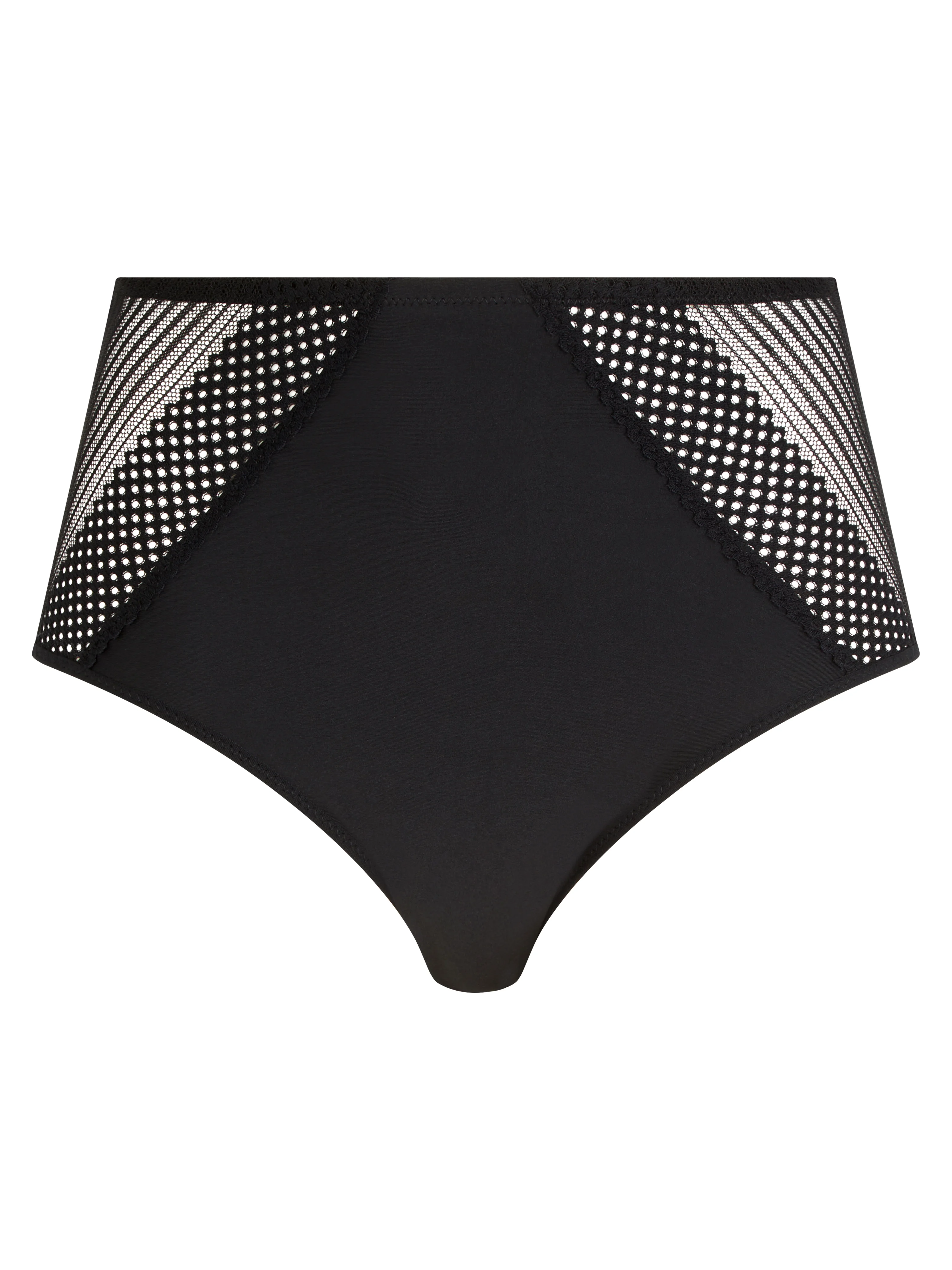 PLAY - Culotte taille haute en dentelle | Noir