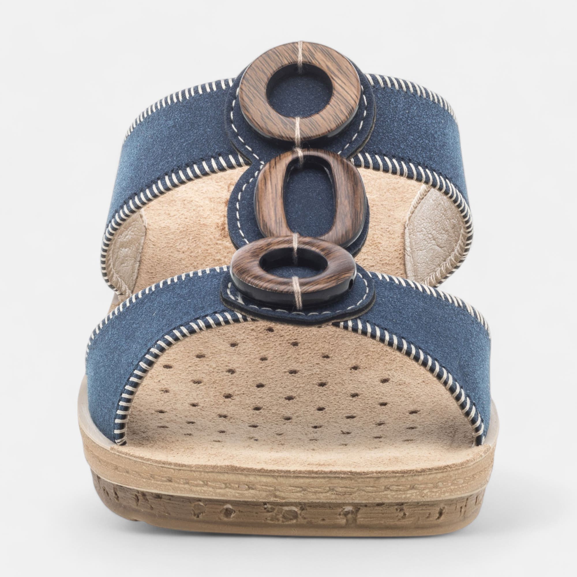 Mules Femme bleu