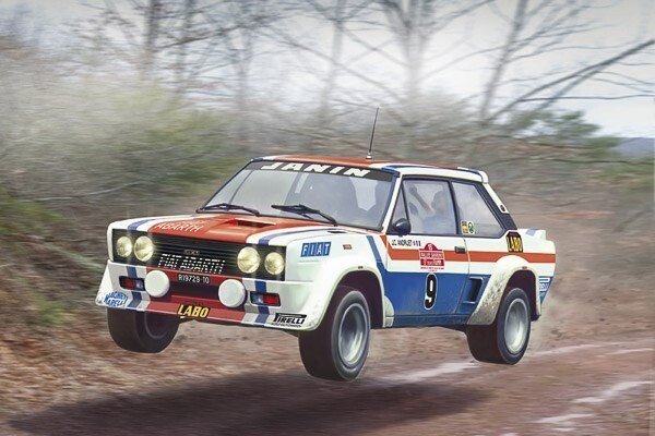 Italeri - Fiat 131 Abarth Bil Byggesæt - 1:24 - 3621