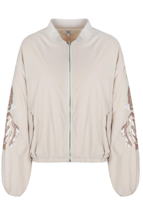 C&S The Label ecru dames jas