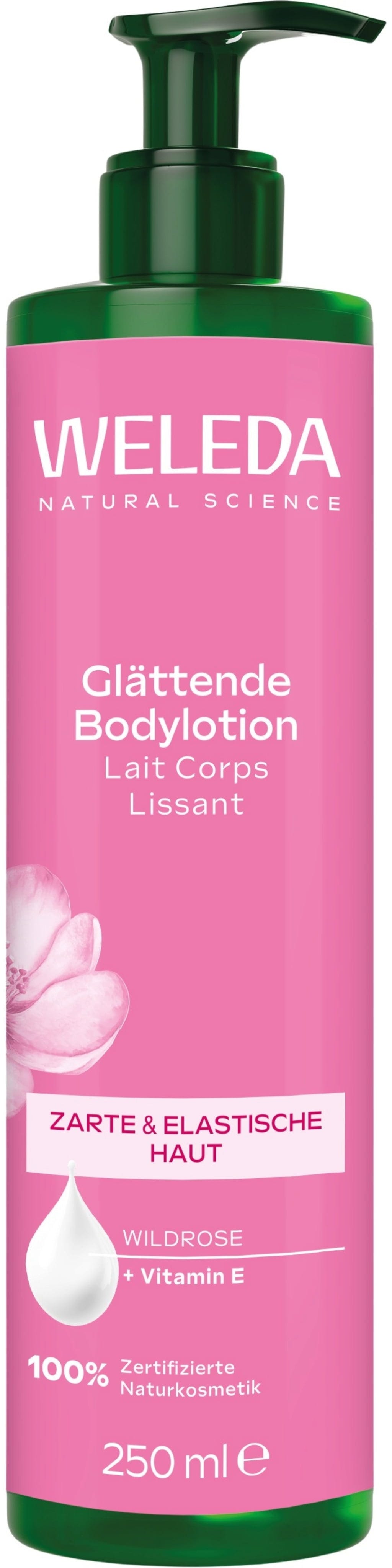 Weleda  Wildrose & Vitamin E Glättende Bodylotion, 250 ml