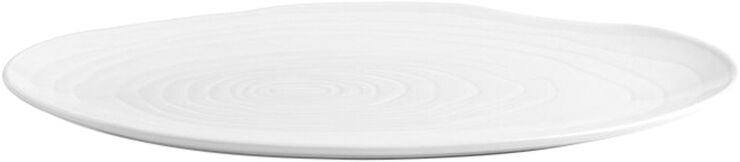 Pillivuyt Boulogne tallerken oval, hvid L23cm Hvid