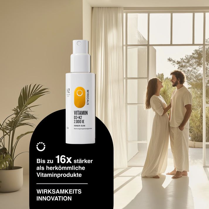 MYRICALS PREMIUM VITAMIN D3 + K2 - INNER SUN 2000 IE SPRAY