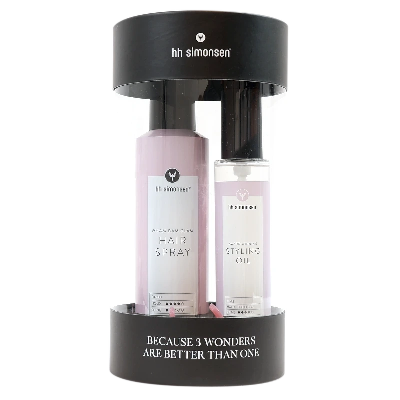HH Simonsen Styling Oil & Hairspray + Hair Claw (Limited Edition)