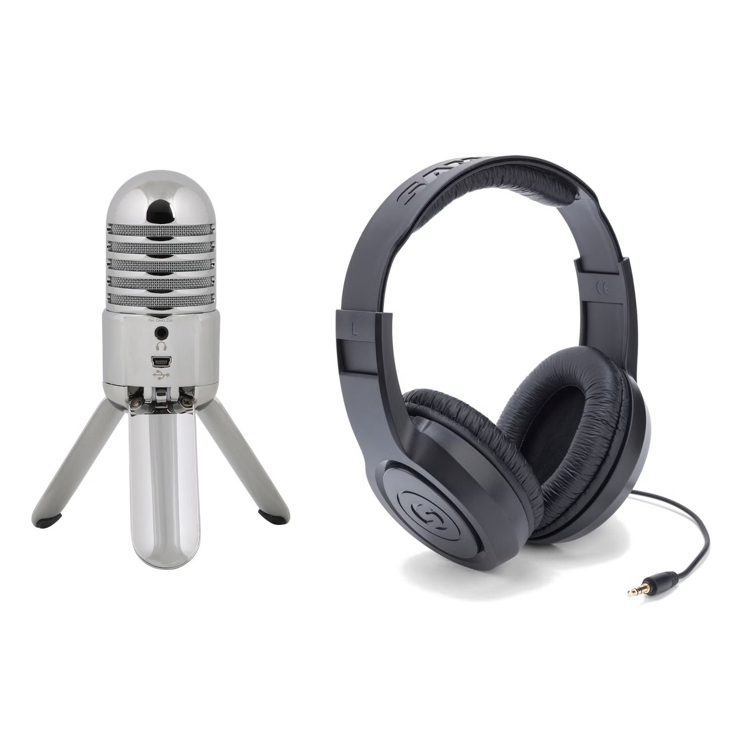 Samson Meteor Mic + SR350 hoofdtelefoon