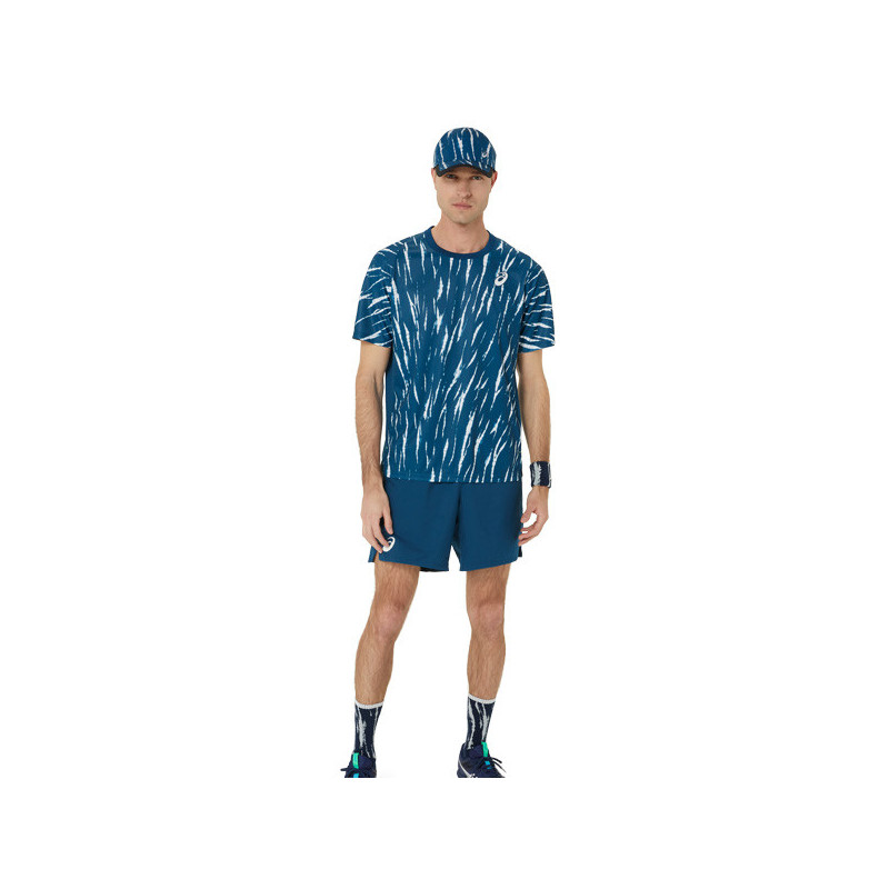 Tee-shirt tennis Asics Game bleu