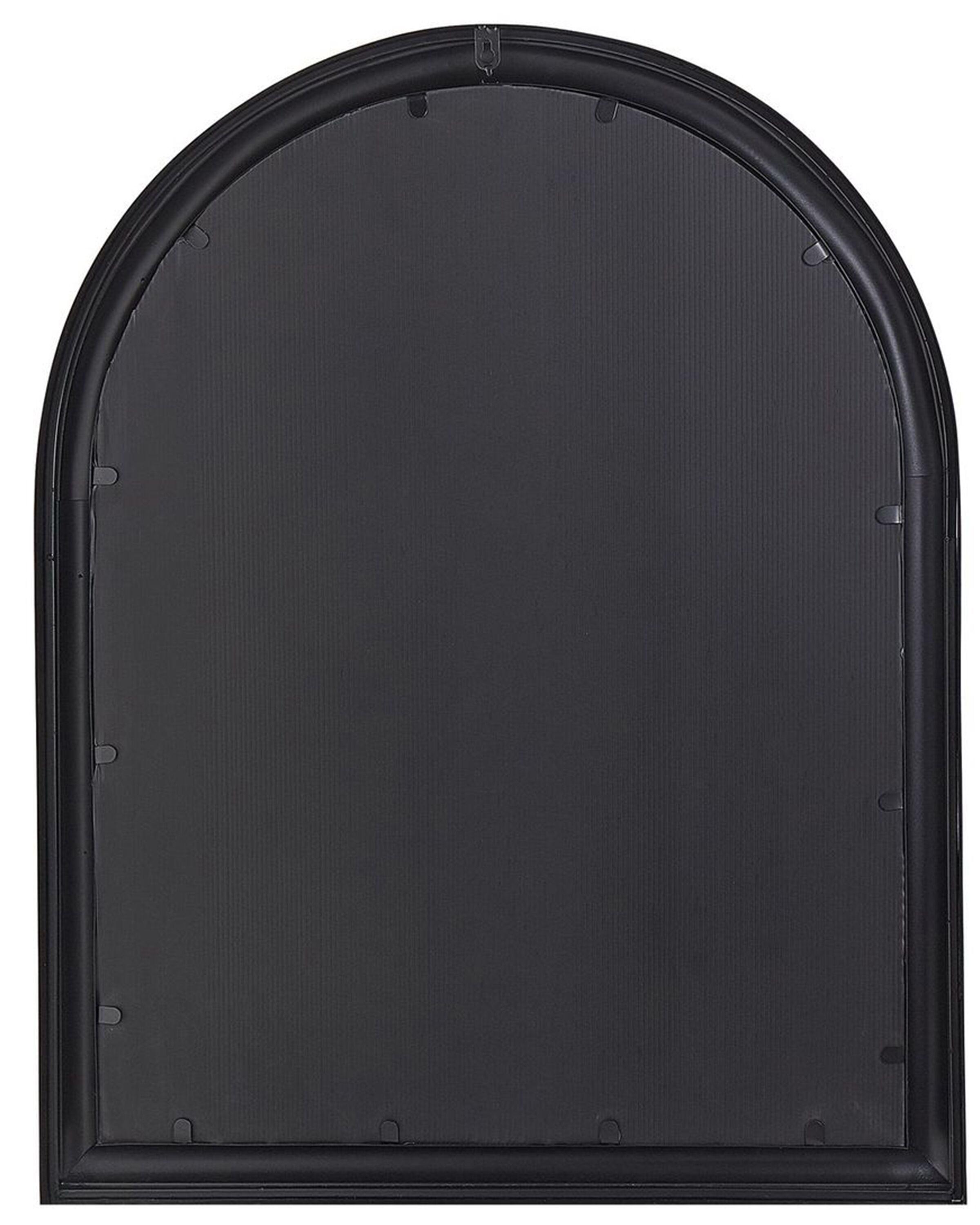 Wandspiegel EMBRY 69 cm 89 cm Metaal Zwart