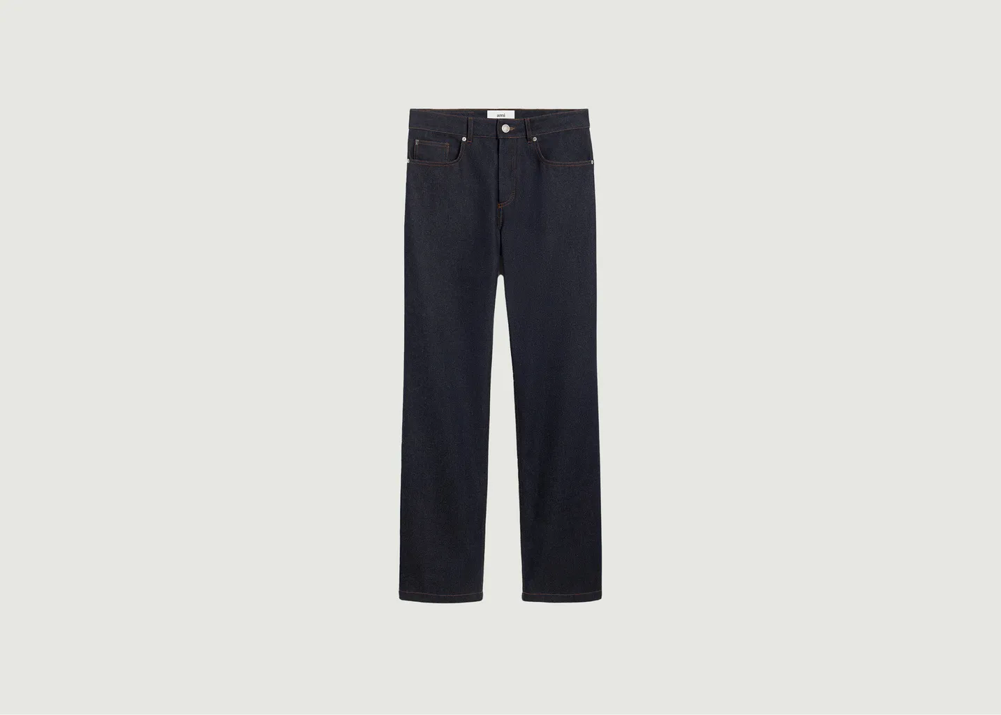 Jean Straight Fit AMI Paris