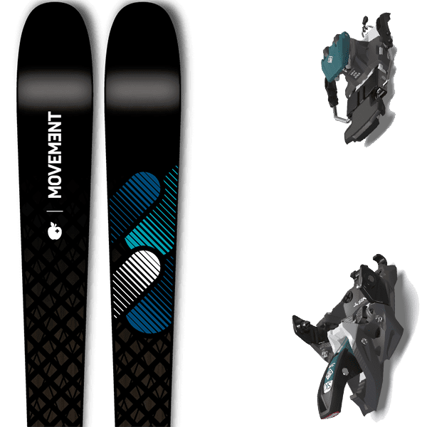 Pack ski de randonnée MOVEMENT SESSION 80 JR + Fix
