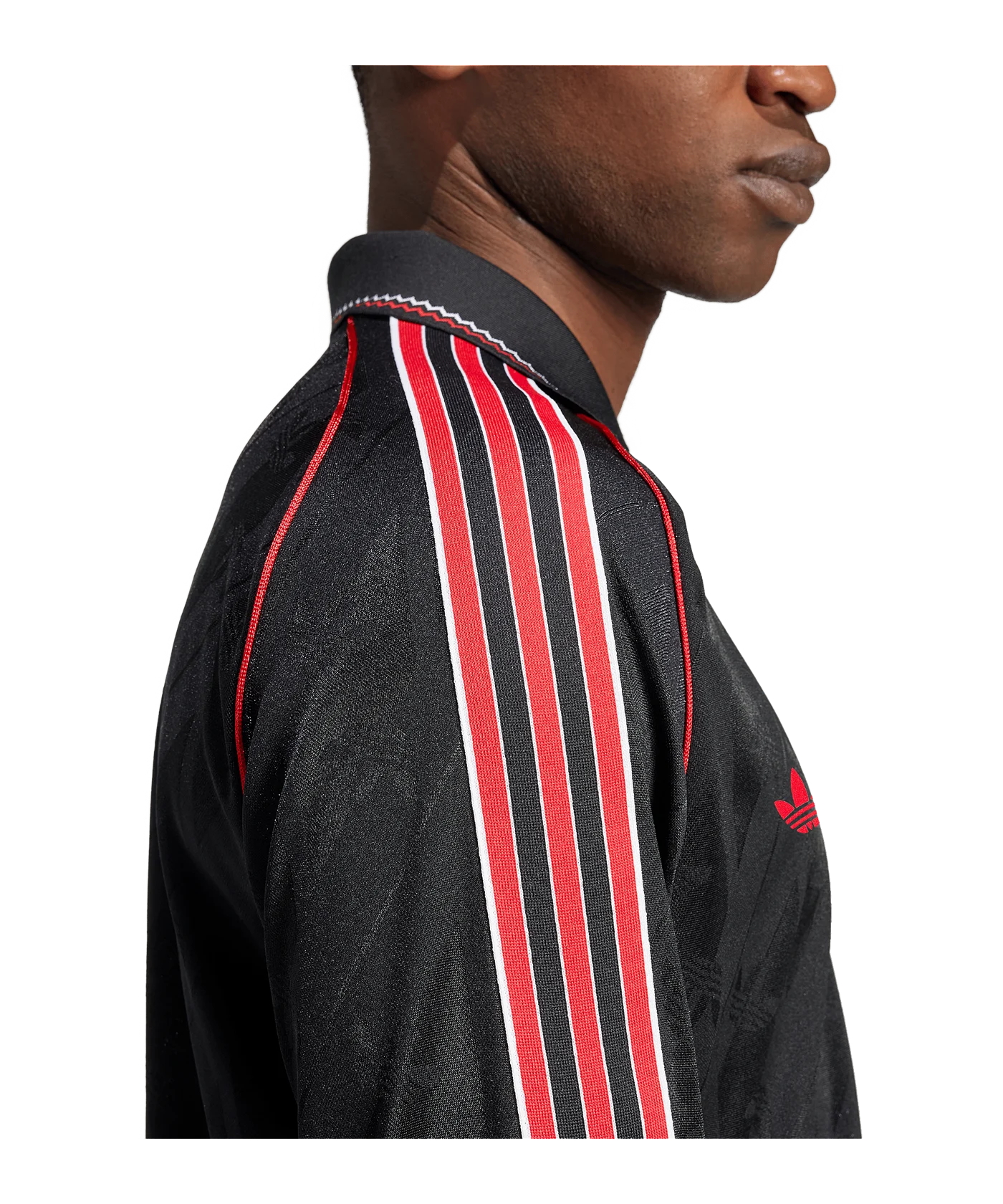 adidas Originals Manchester United Langarm Trikot Schwarz