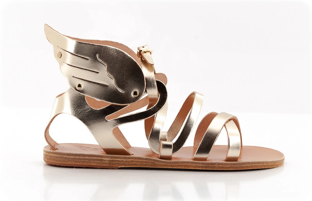 ANCIENT GREEK SANDAL - SAND NEPHELE PLATINUM