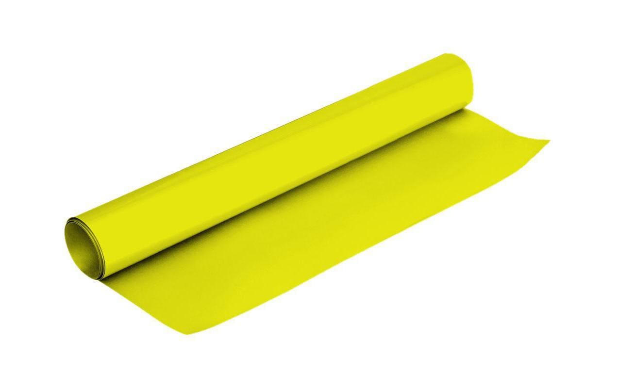 Bügelfolie transparent gelb<br>Folie zum bespannen von Flugmodellen