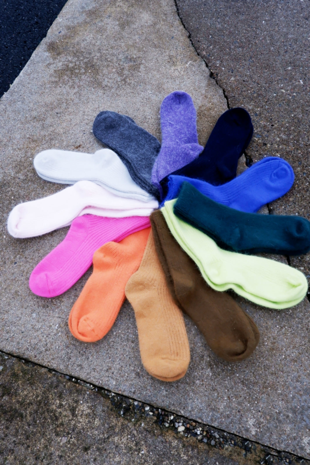 Black Colour Bcronja Wool Sock
