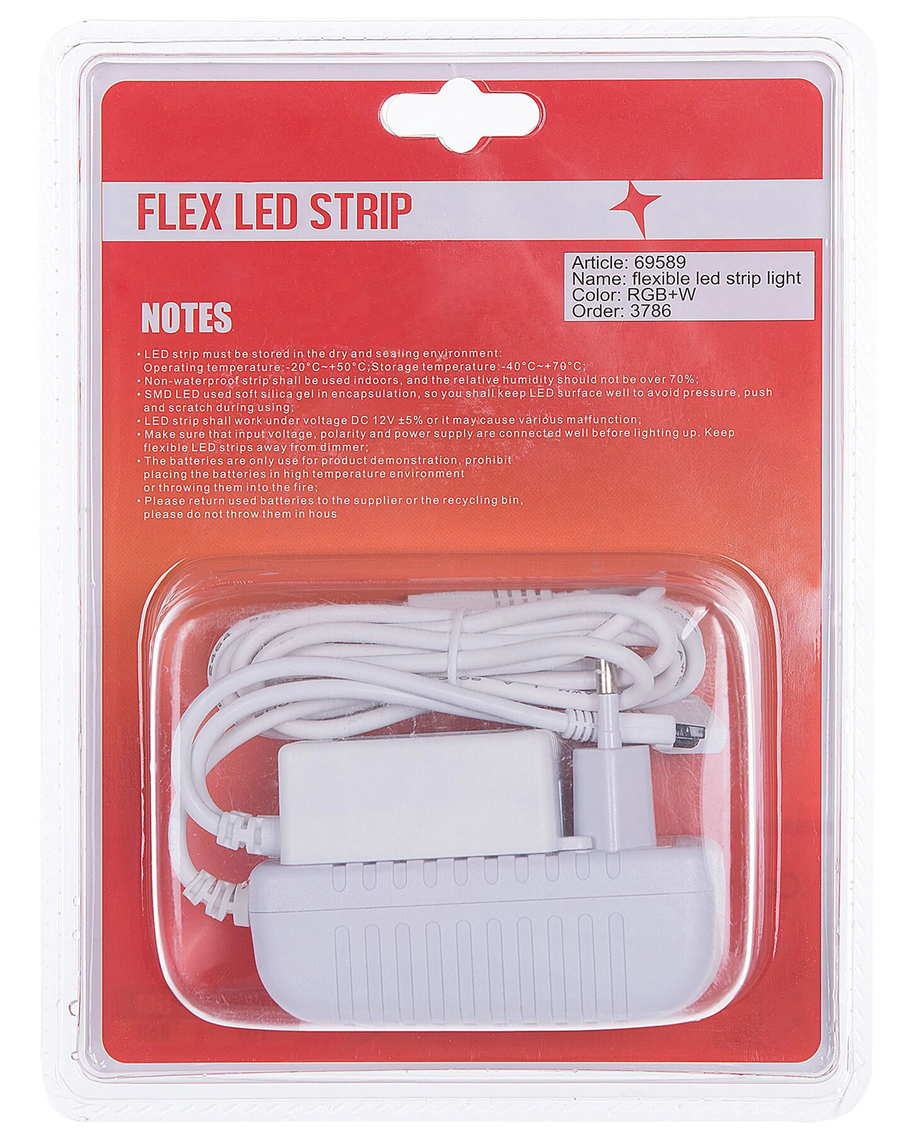 LED-strip KIKORI 500 cm met afstandsbediening Wit