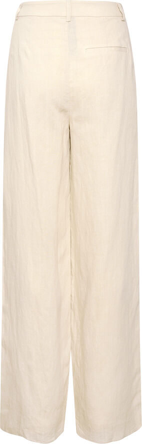 Gestuz PaulaGZ linen MW wide pants NOOS Ancient scroll
