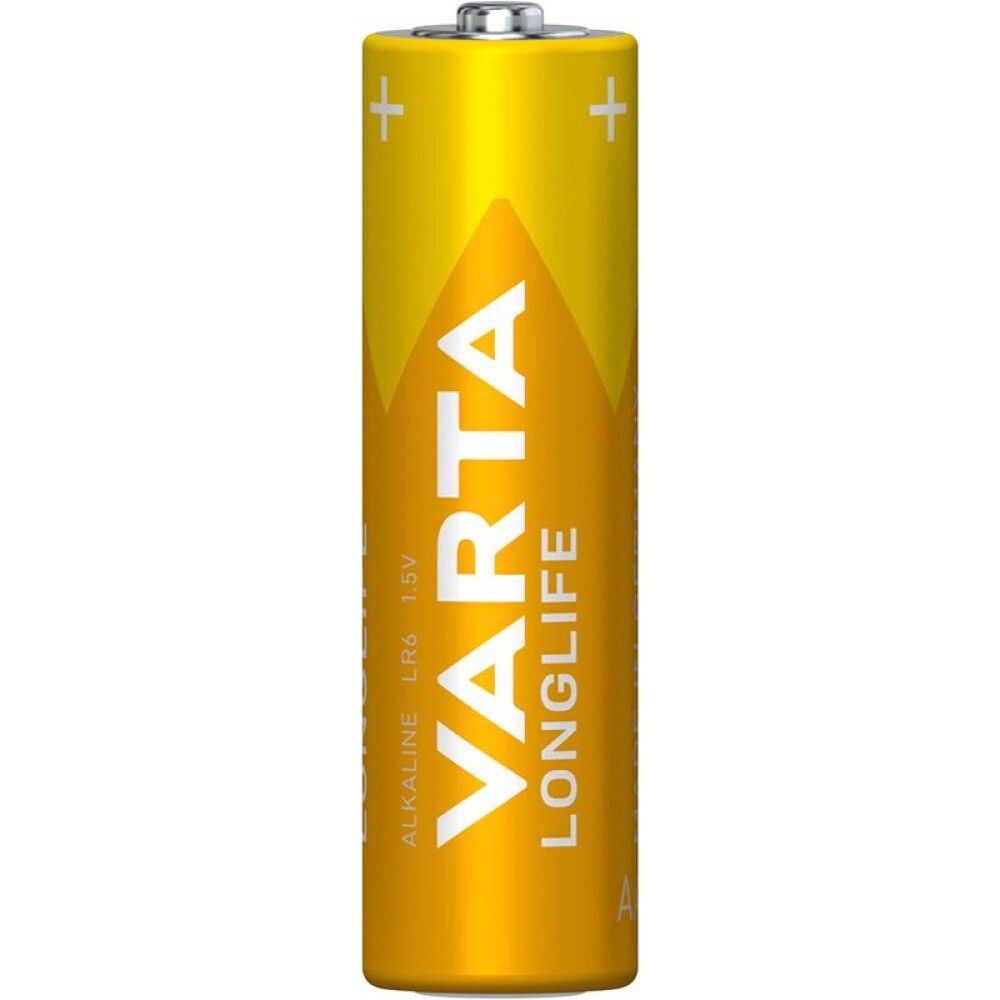 BATTERI VARTA AA LONGLIFE EXTRA ALKALINE 4 STK