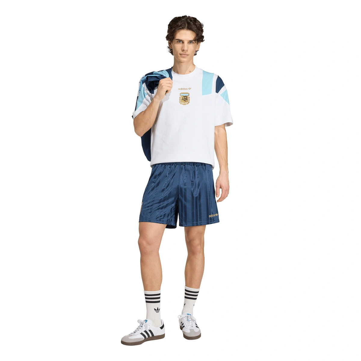 Calções adidas Argentina EQT Fanswear Mundial 2026