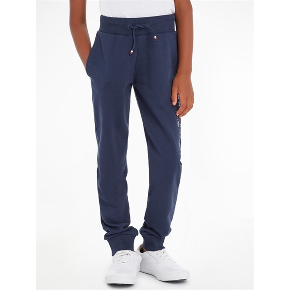 Køb Tommy Hilfiger Essential Sweatpants Twilight Navy