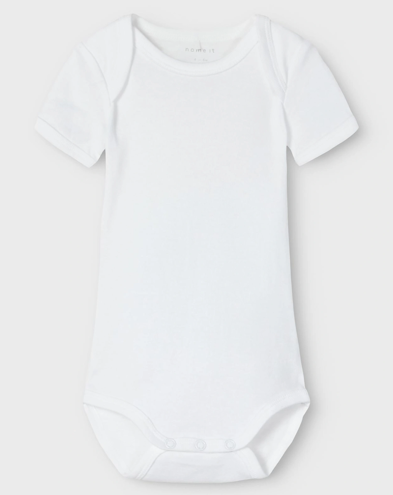 Kurzarm-Body NBNBODY 3er-Pack in bright white