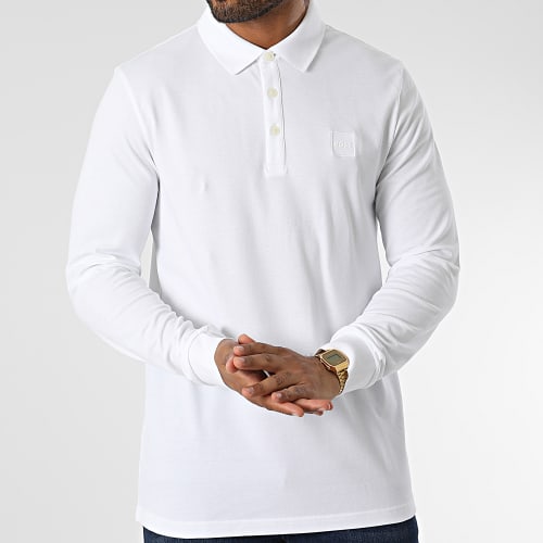 Polo Manches Longues 50472681 Blanc