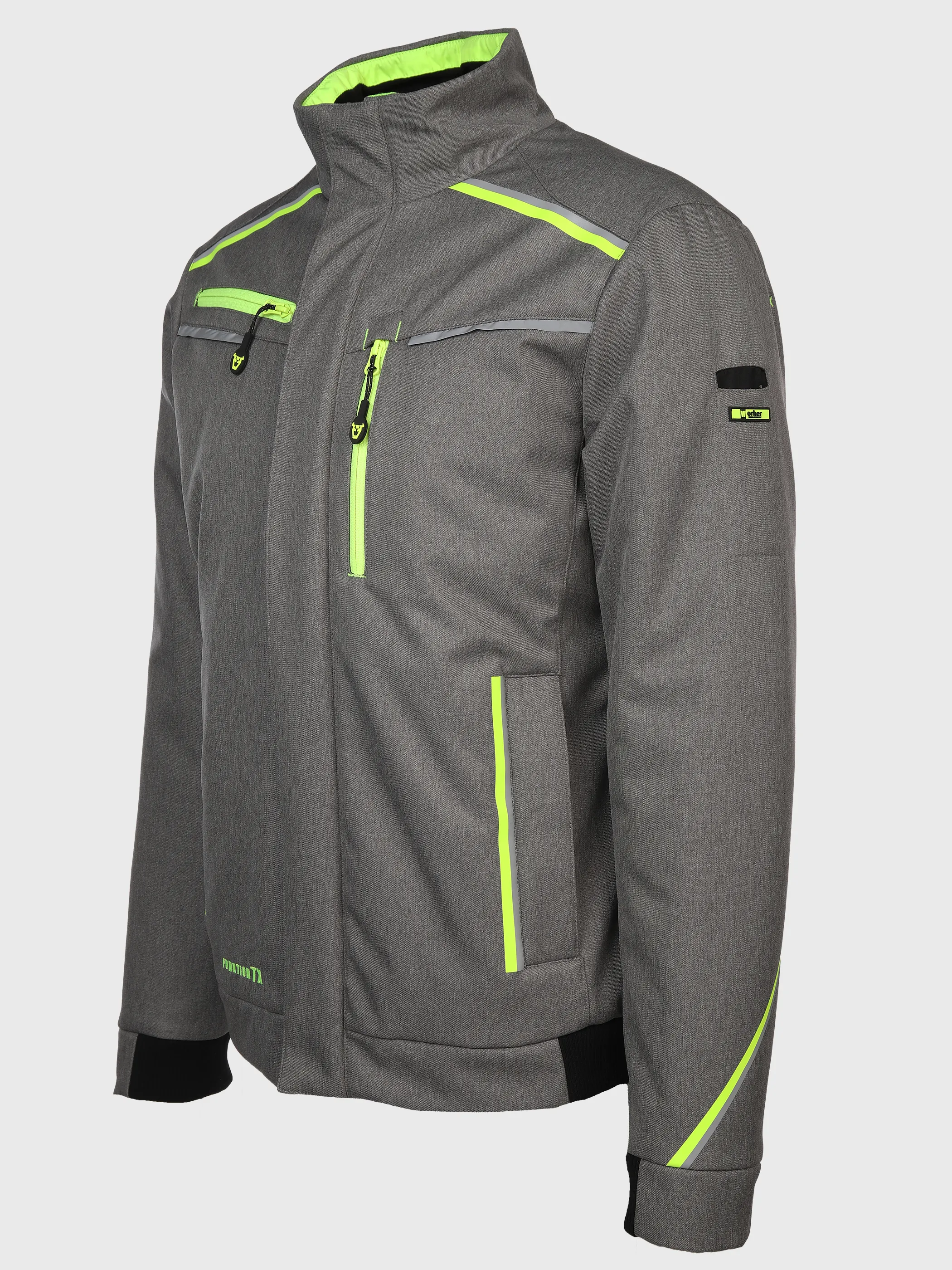 Herren Softshelljacke mit vielen Details