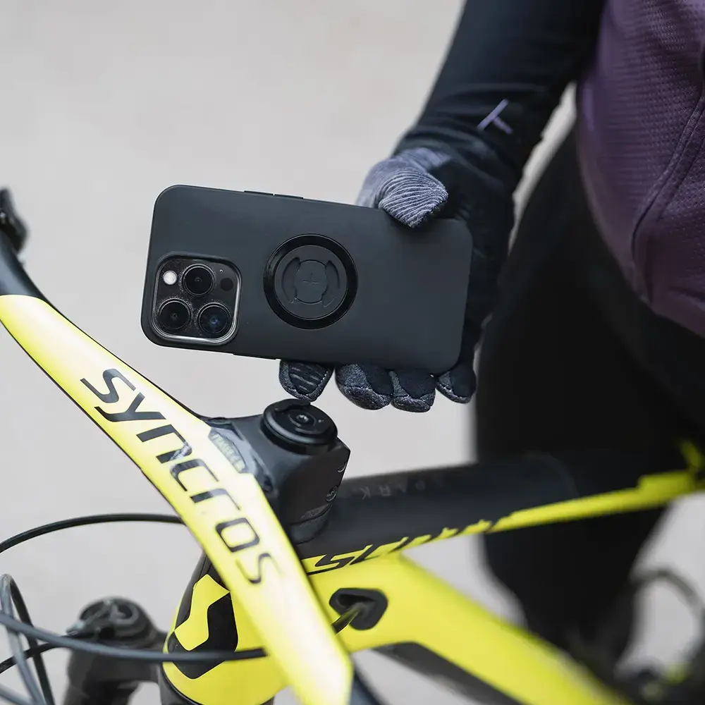 SP Connect SPC+ Micro Stuurpen Smartphone Houder Zwart
