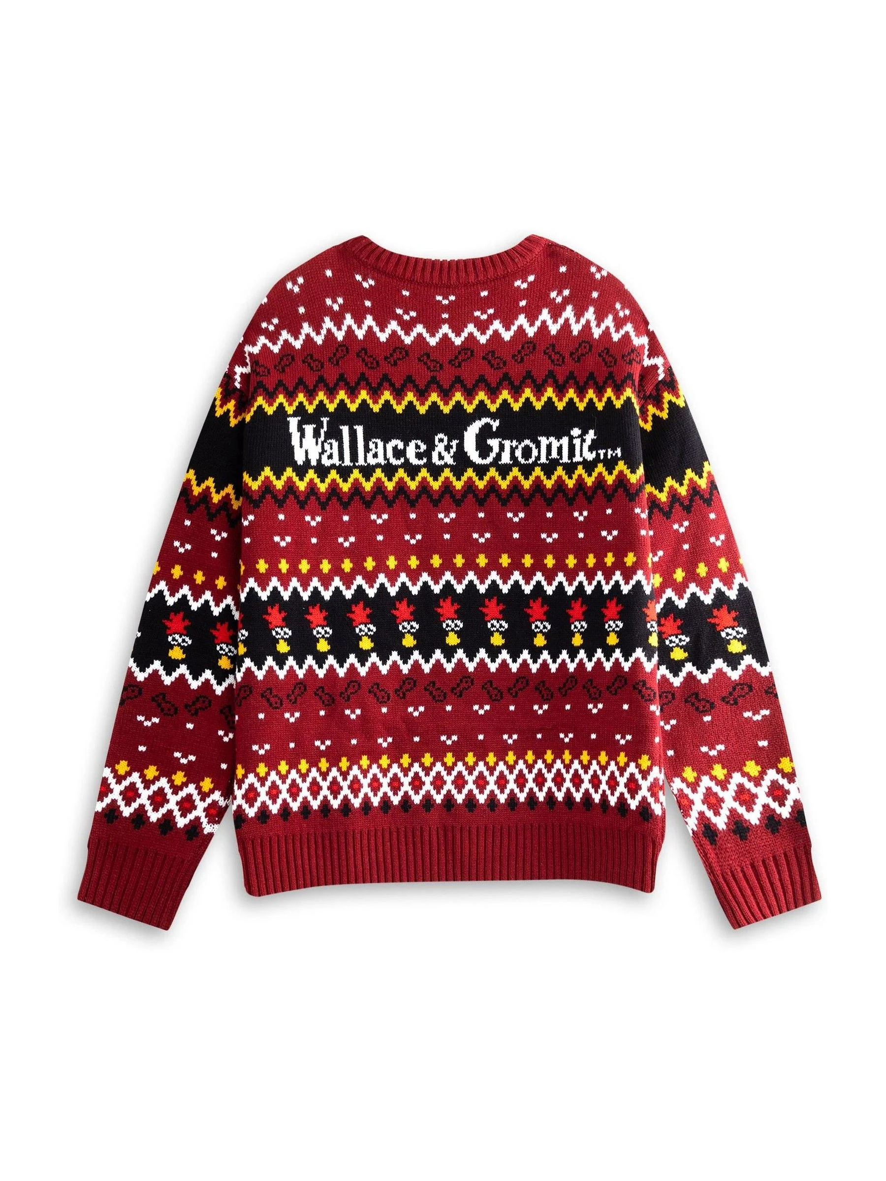 Vanilla Underground Wallace And Gromit Feathers McGraw Christmas Jumper