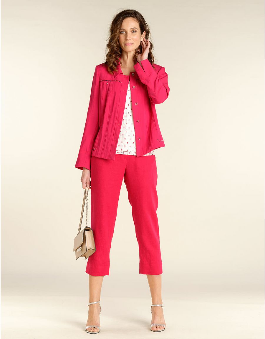 Pantacourt chic fuchsia