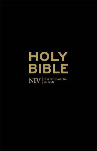 NIV Holy Bible - Anglicised Black Gift and Award - New International Version (Paperback)