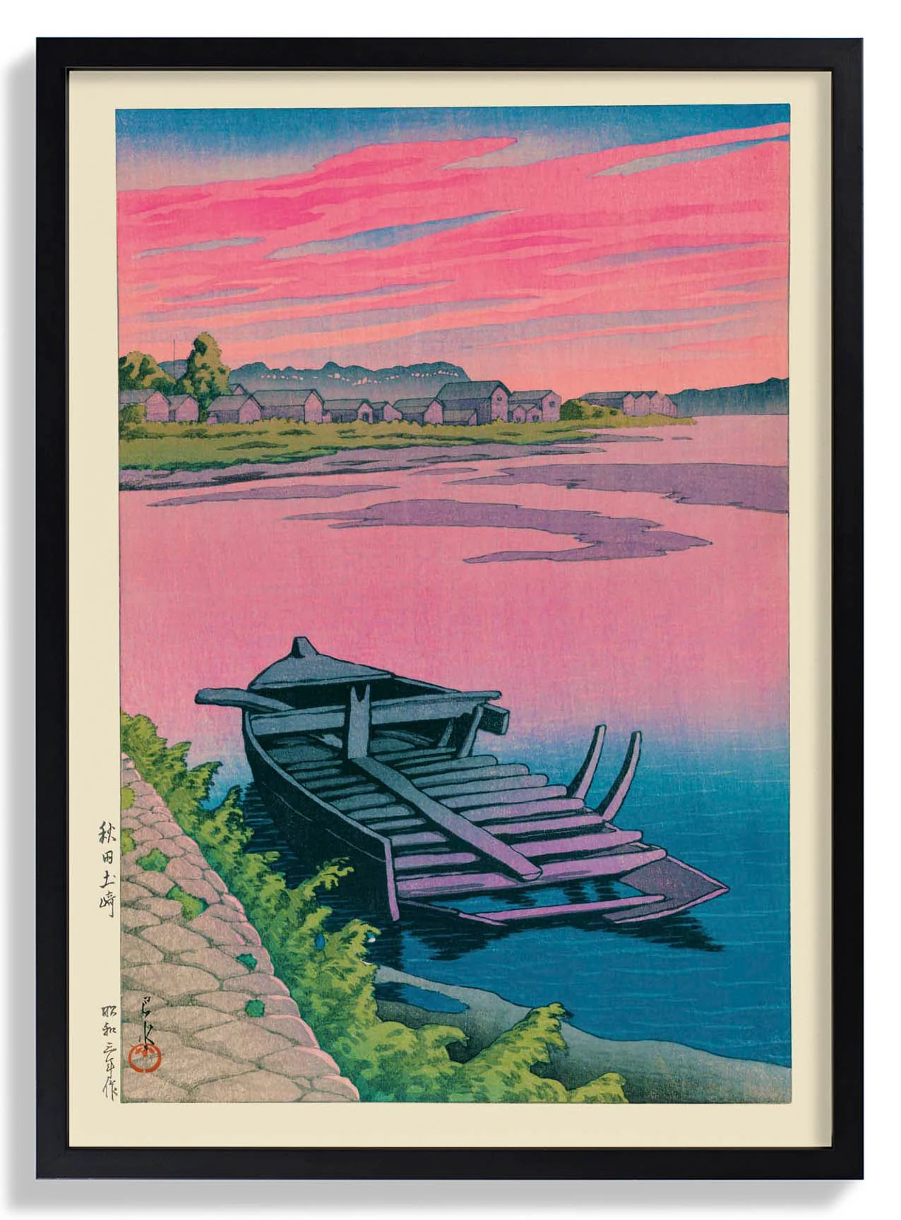 Akita Tsuchizaki von Hasui