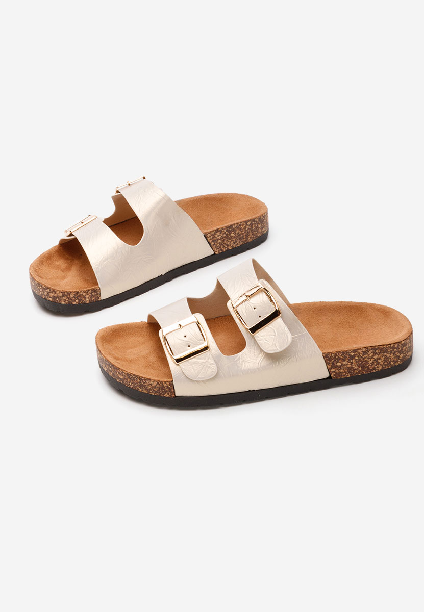 Mules femme dorées Rothi