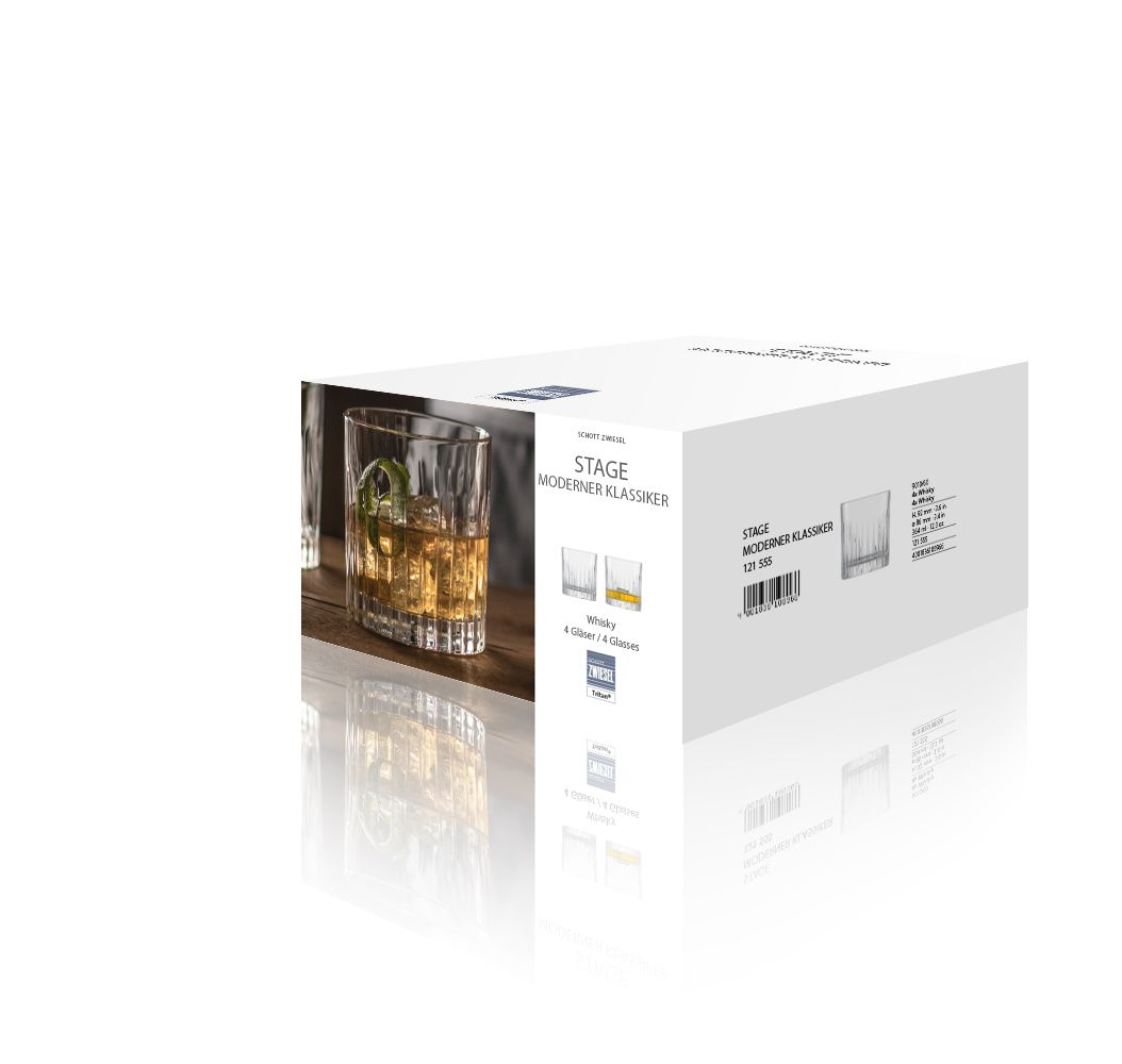 Whiskyglas-Set 4-er STAGE