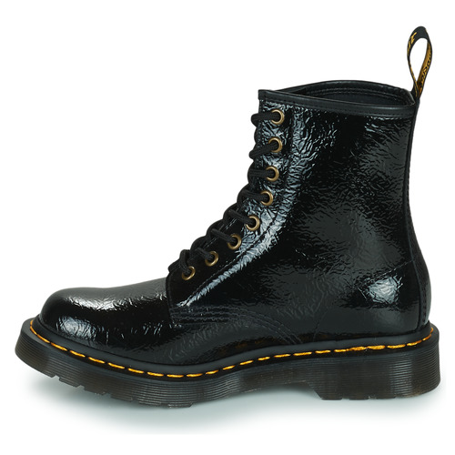 Dr. Martens - 1460 DISTRESSED PATENT - Noir