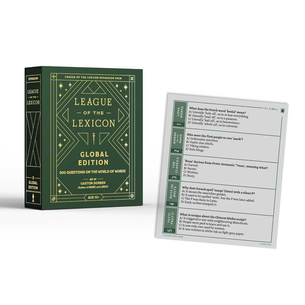 League Of The Lexicon Global Expansion Pack