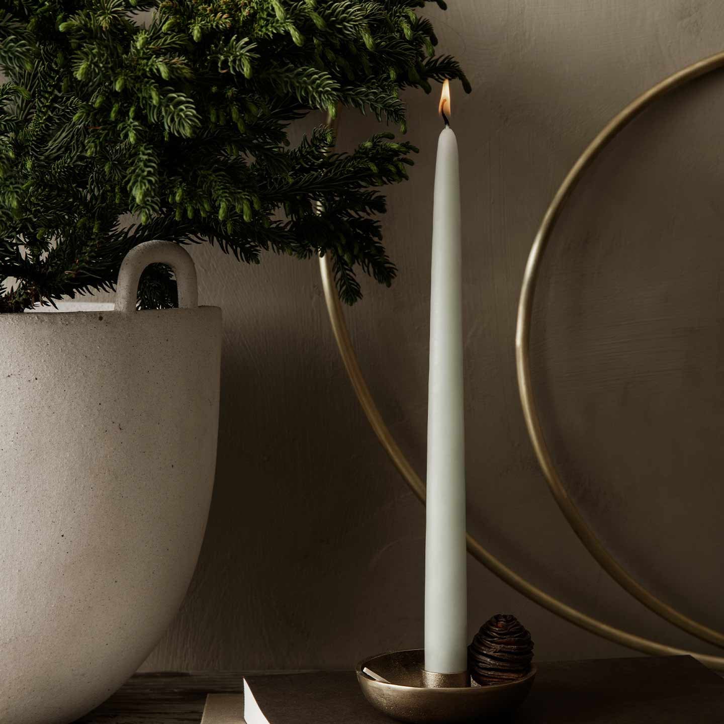 Ferm Living Bowl Kandelaar Ã 10 cm - Messing