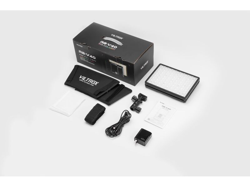 Viltrox Videoleuchte RB-V40 LED Light Panel 40W Led-Panel-Licht