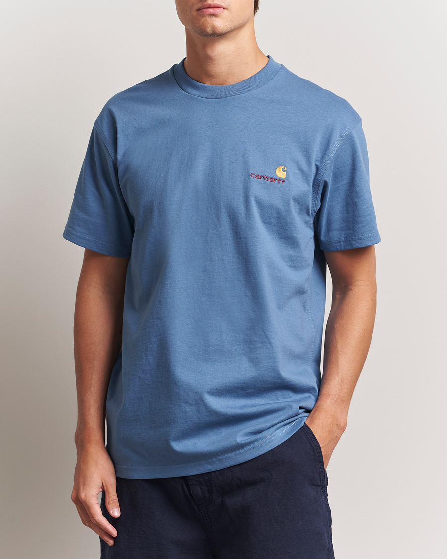 Carhartt WIP American Script Short Sleeve T-Shirt Sorrent